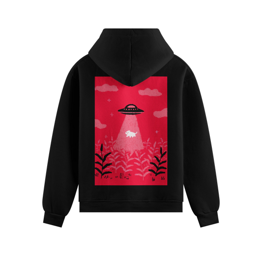 PRDGY Cats Are Aliens Oversized Hoodie