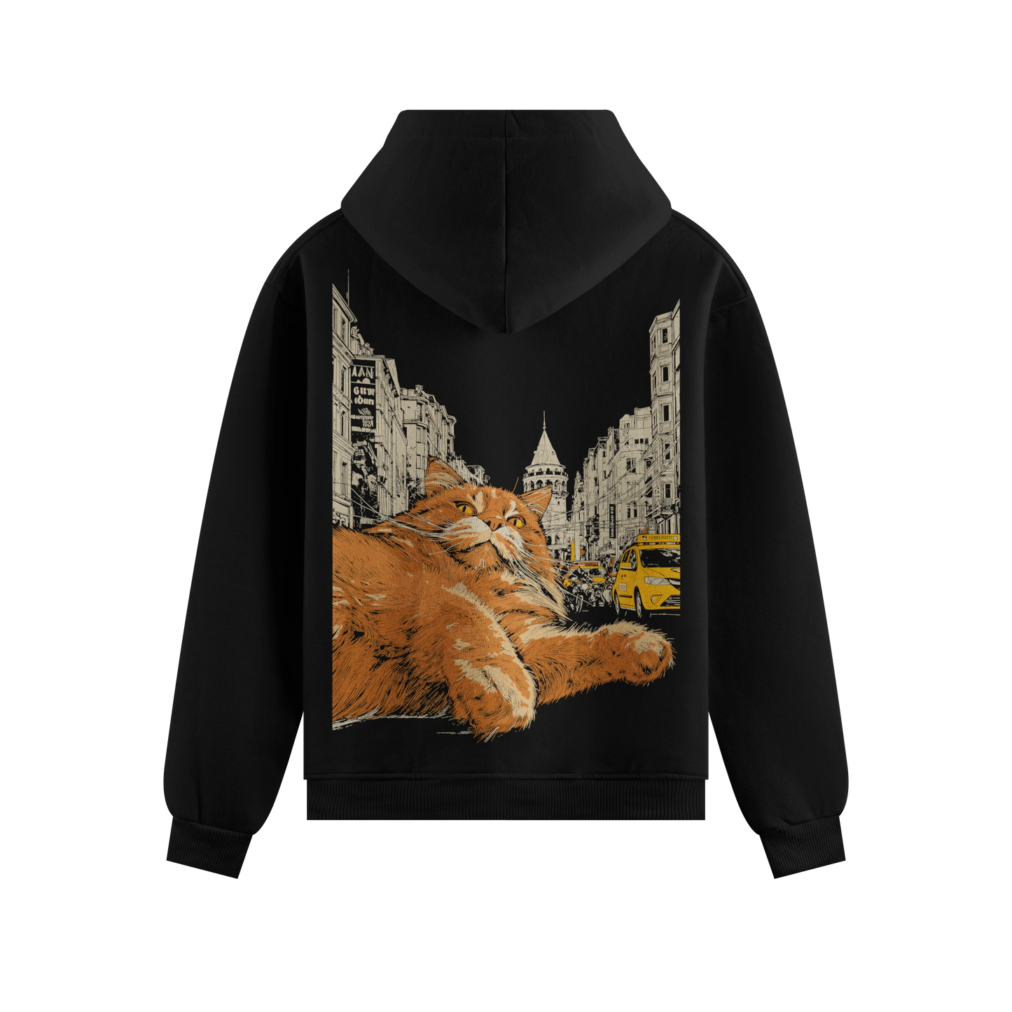 PRDGY City Cat Oversized Sweatshirt