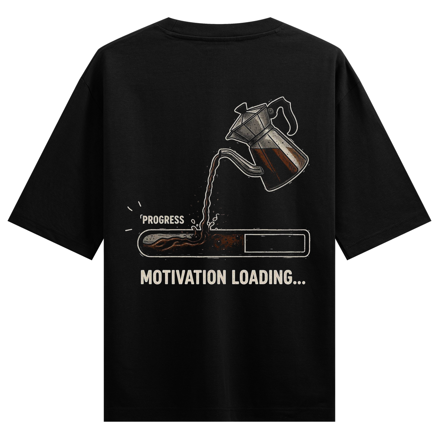PRDGY Coffee for Progress Oversized T-shirt