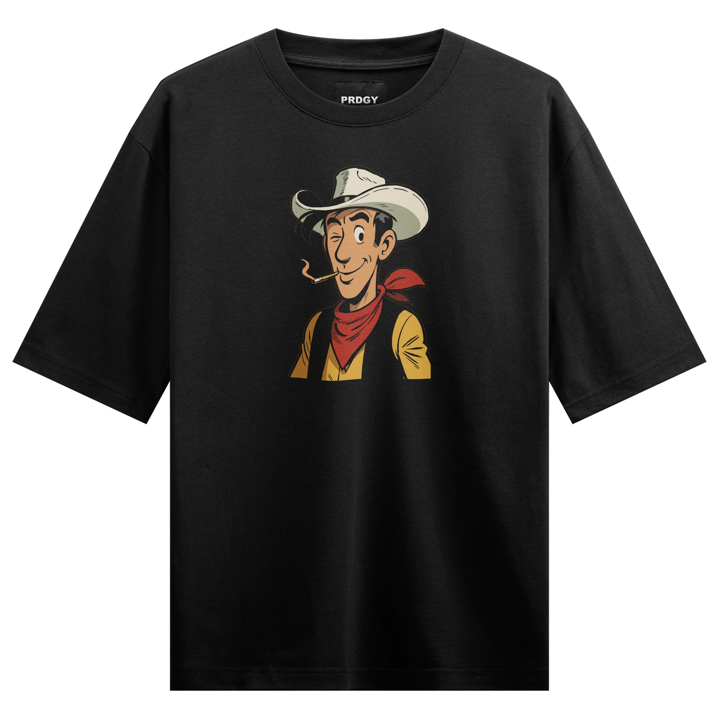 PRDGY Cowboy Wink Oversized T-Shirt