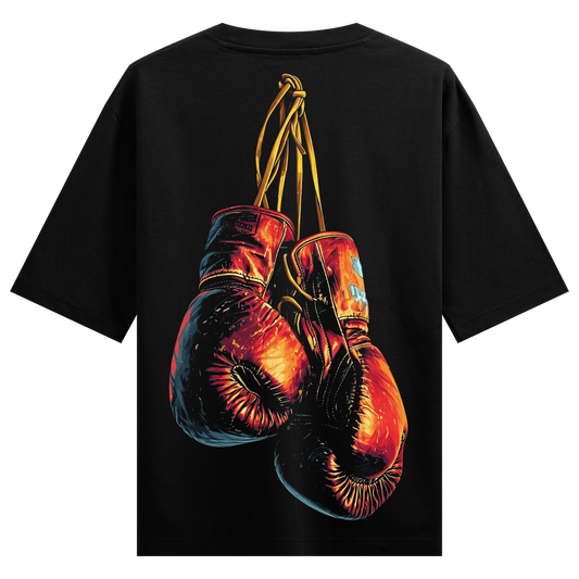 PRDGY Crimson Knockout Oversized T-shirt