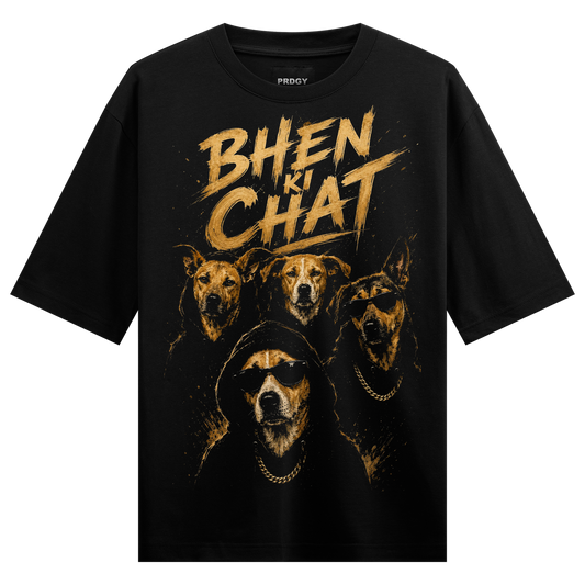 PRDGY Desi Squad Oversized T-shirt