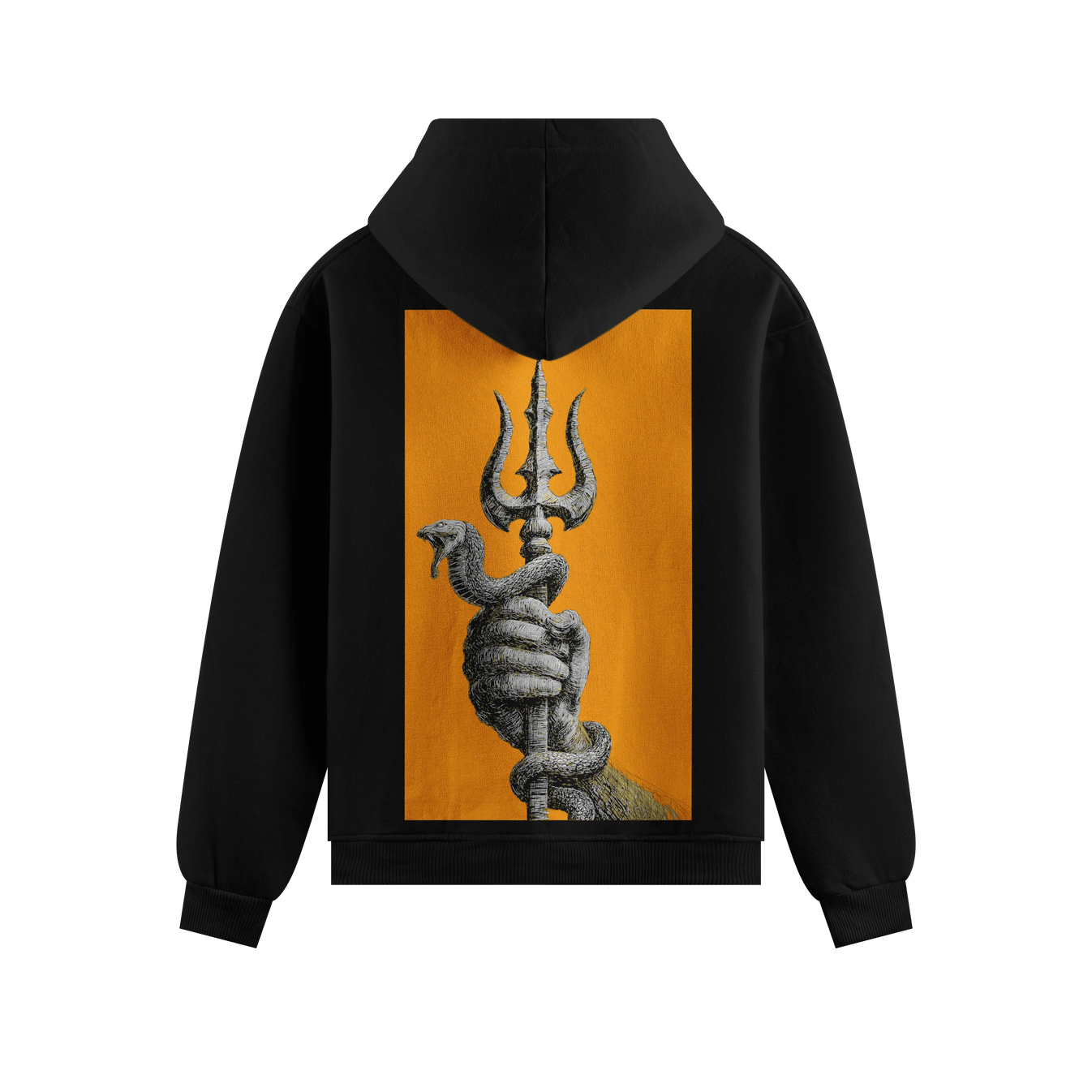 PRDGY Divine Trishul Oversized T-Shirt