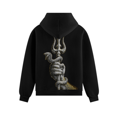 PRDGY Divine Trishul Oversized T-Shirt