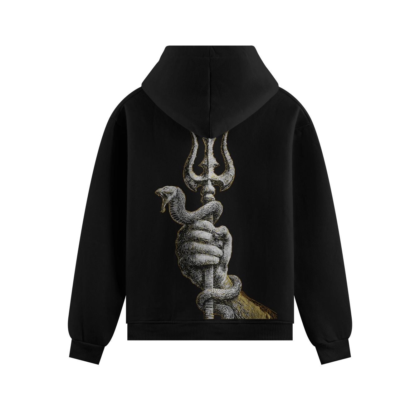 PRDGY Divine Trishul Oversized Sweatshirt