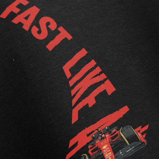 PRDGY Fast Like A Curse Oversized T-Shirt