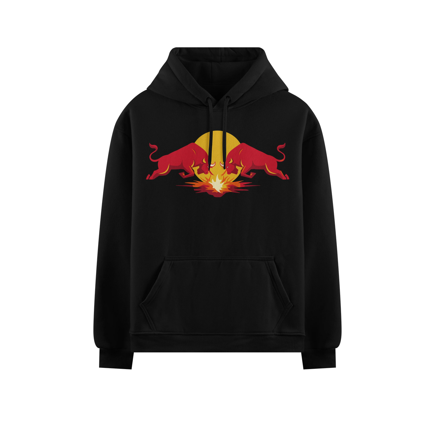 PRDGY Fire Bull Oversized Sweatshirt