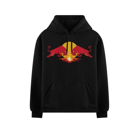 PRDGY Fire Bull Oversized Sweatshirt
