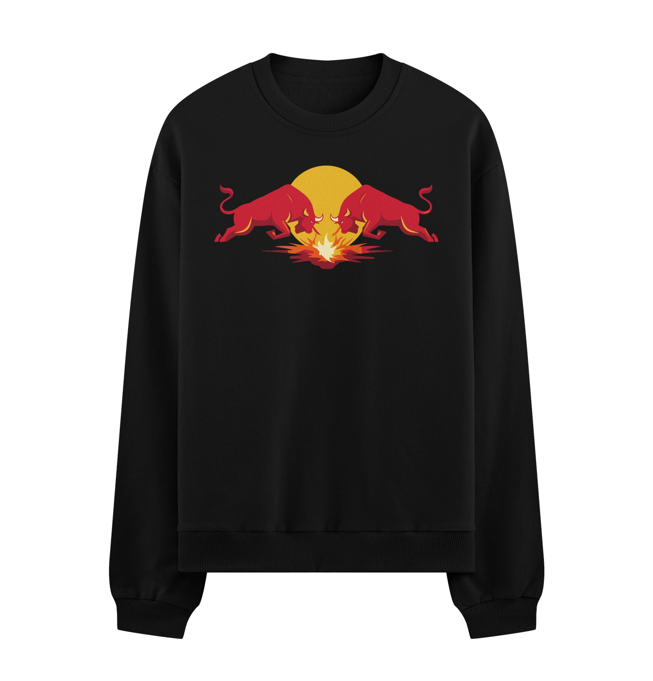 Bulls artwork on PRDGY sweatshirt