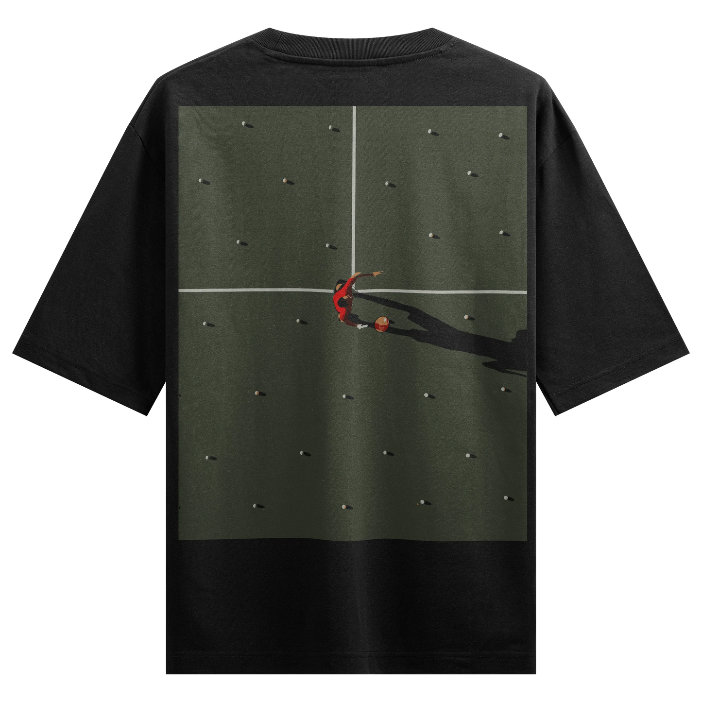 PRDGY Green Drill Oversized Hoodie