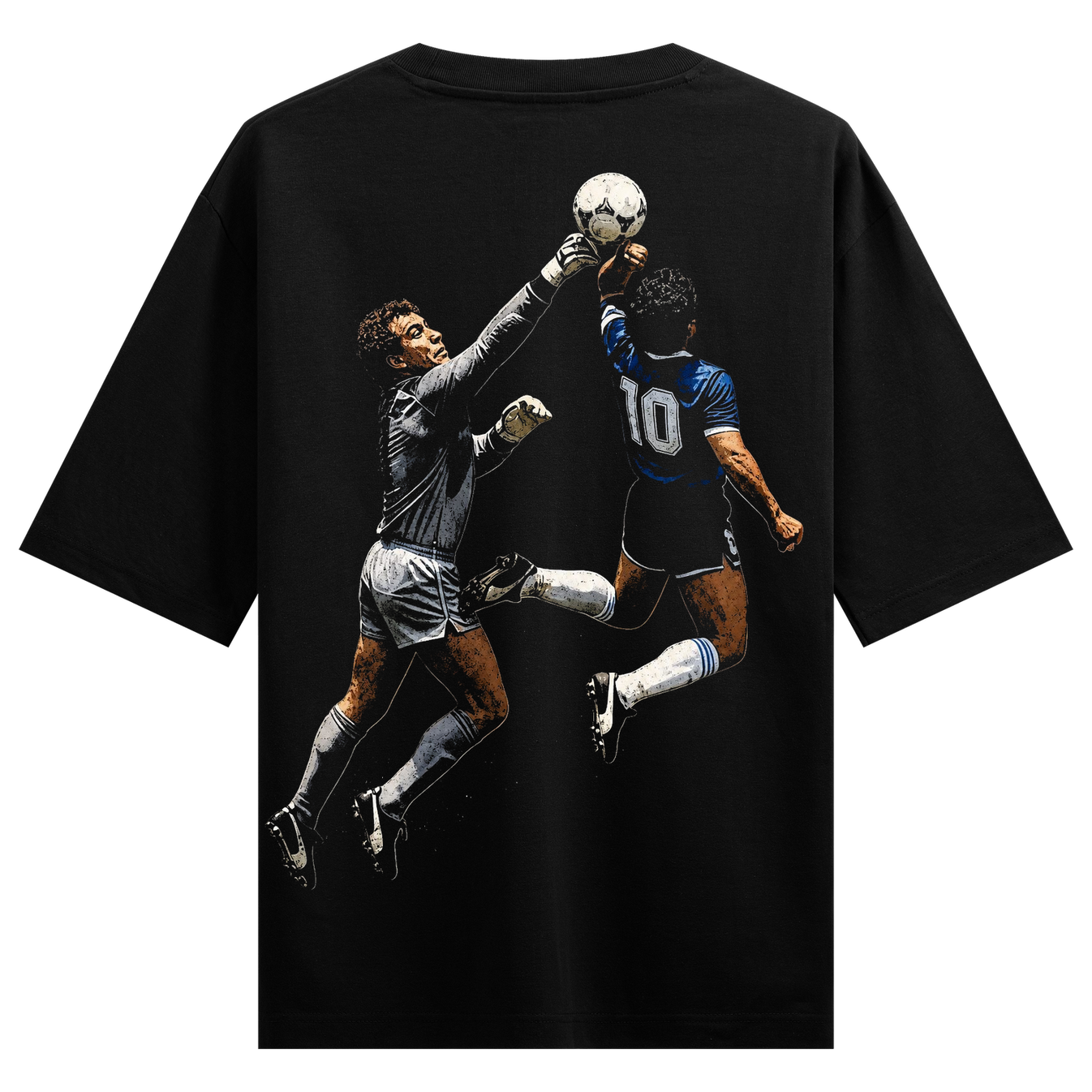 Hand of God T-Shirt by PRDGY — iconic football moment artwork, sports design