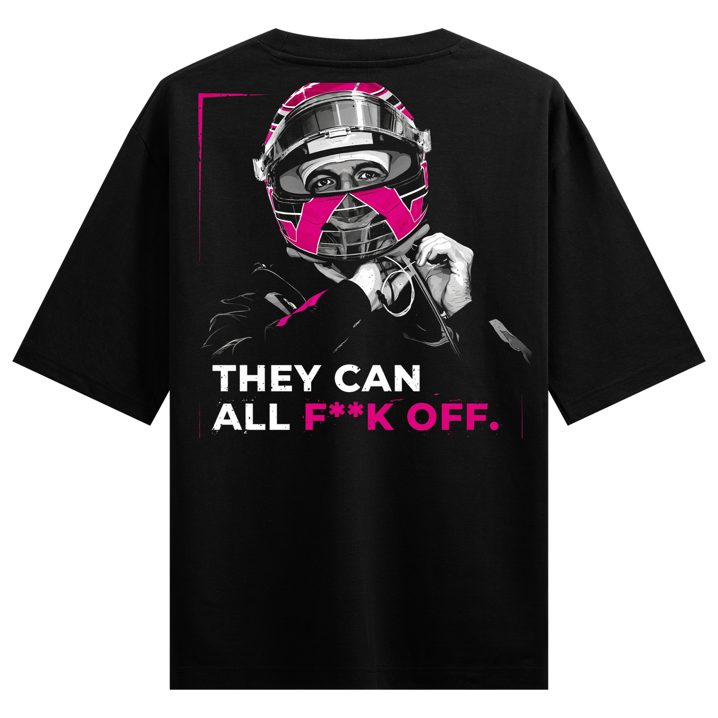PRDGY Helmet Rebellion Oversized T-shirt
