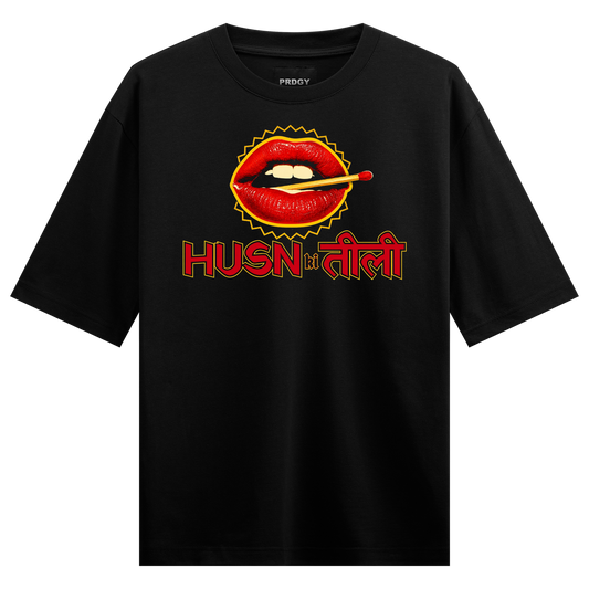 PRDGY Husn Ki Texab Oversized T-shirt