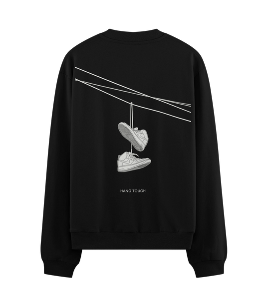 PRDGY Lace Up Oversized Sweatshirt