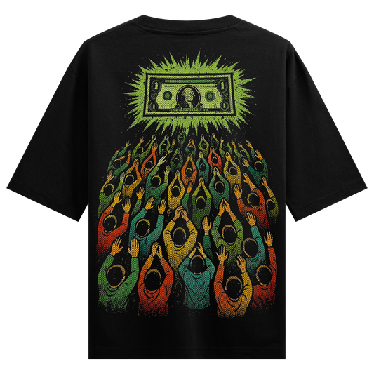 PRDGY Money Hands Oversized T-shirt