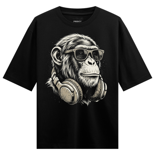PRDGY Monkey Vibes Oversized T-shirt
