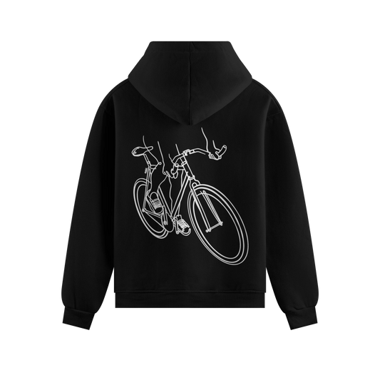 PRDGY Motion Lines Oversized Hoodie