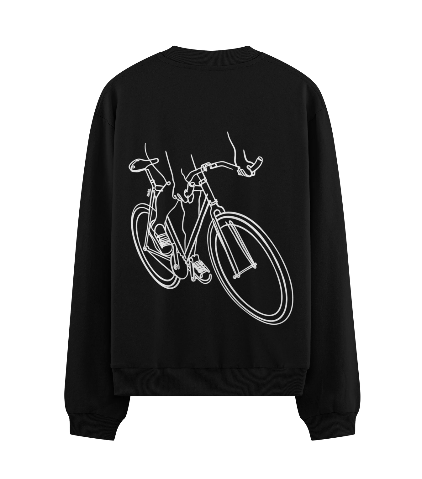 Bicycle artwork on PRDGY sweatshirt