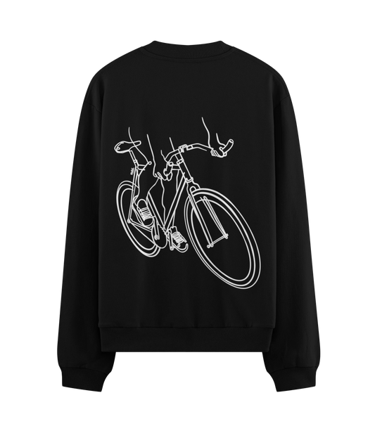 PRDGY Motion Lines Oversized Sweatshirt