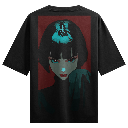 PRDGY Neon Noir Oversized T-Shirt