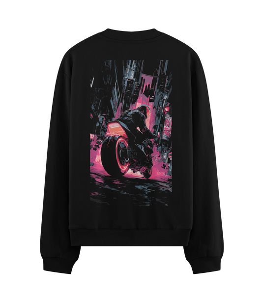 PRDGY Nightfall Moto Oversized Hoodie