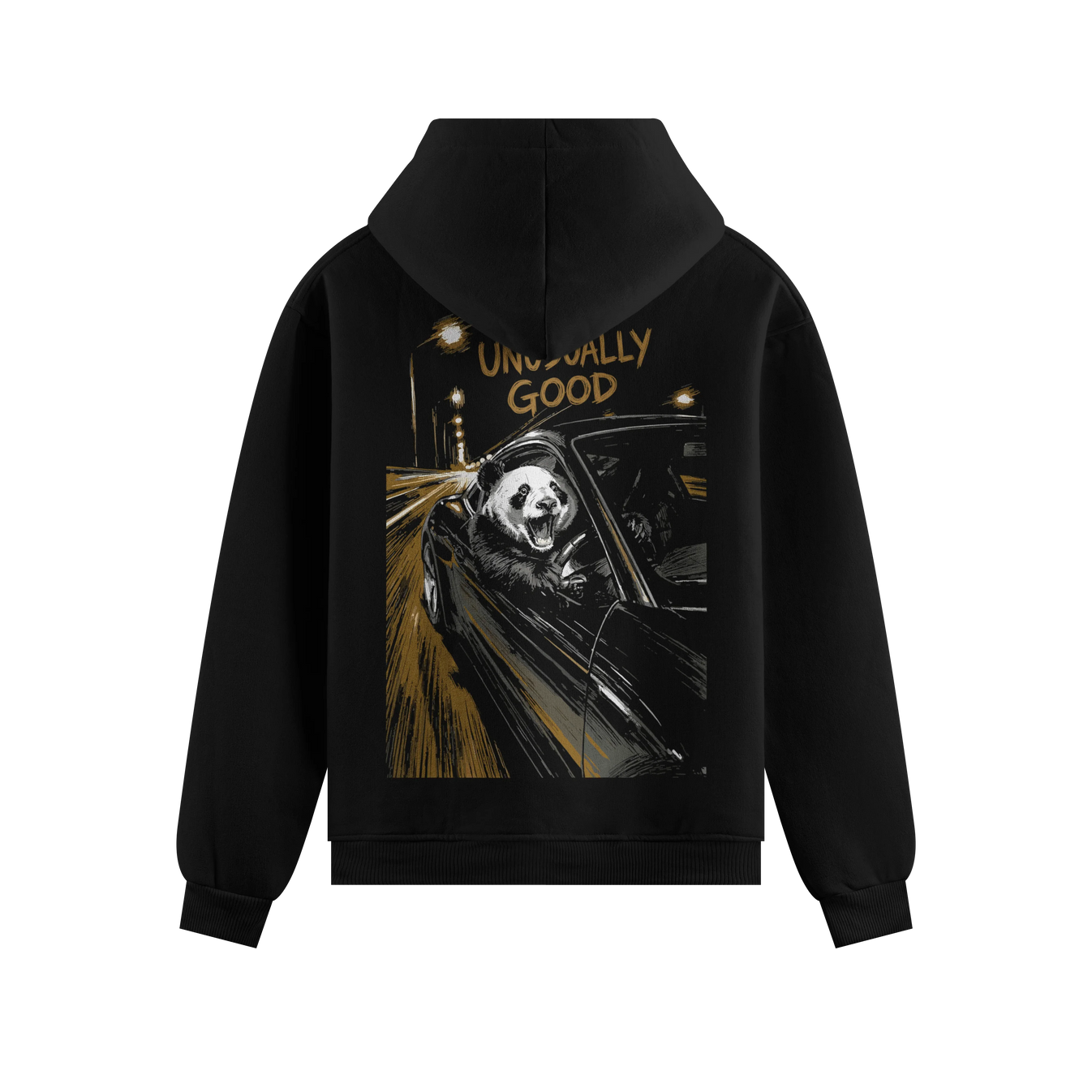 PRDGY Panda Driver Oversized T-Shirt