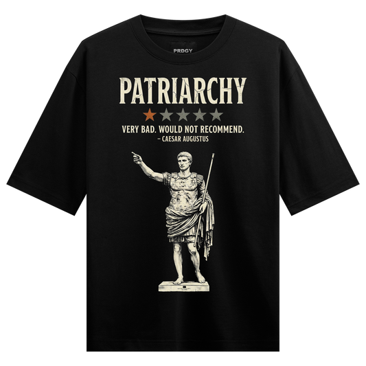 PRDGY Patriarchy Feedback Oversized T-shirt