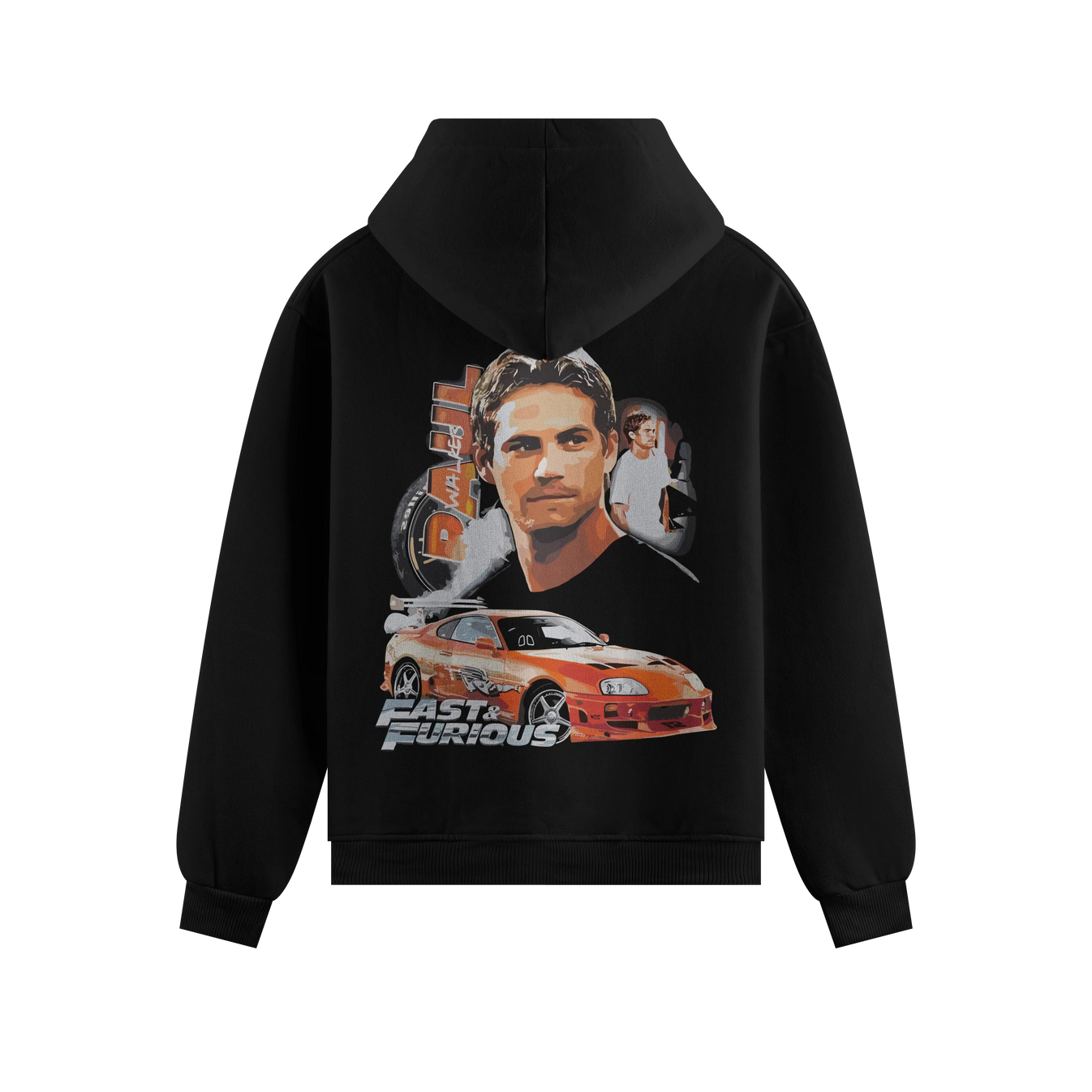 FAST & FURIOUS artwork on PRDGY hoodie