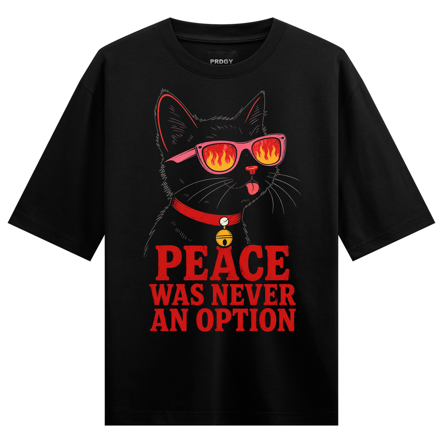 PRDGY Peace is not an Option Oversized T-shirt