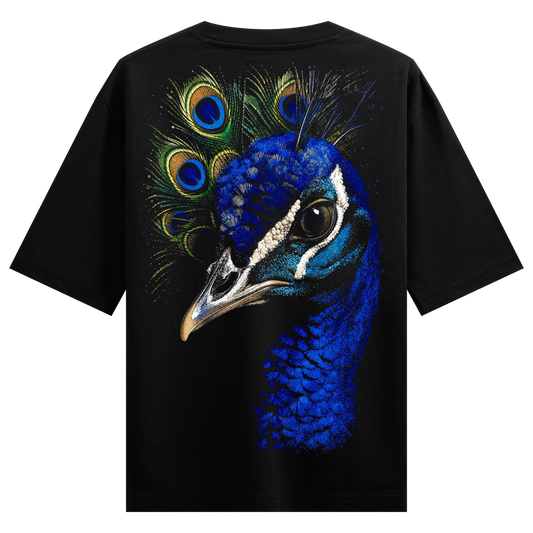 PRDGY Peacock Majesty Oversized T-shirt