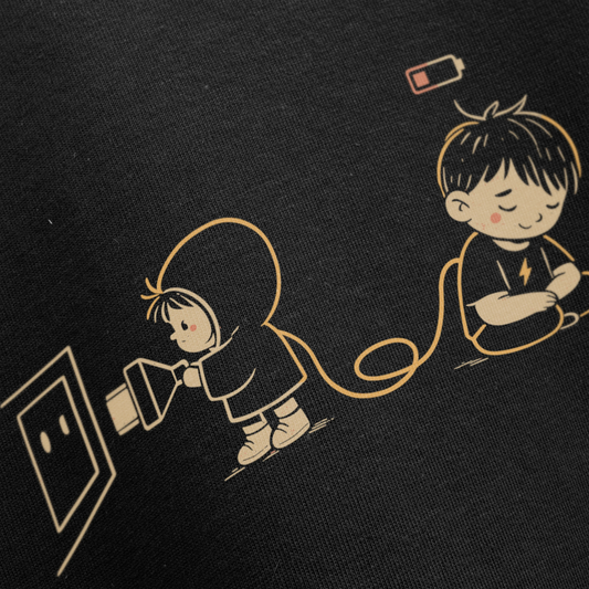 PRDGY Permanent Power-Bank Oversized T-Shirt
