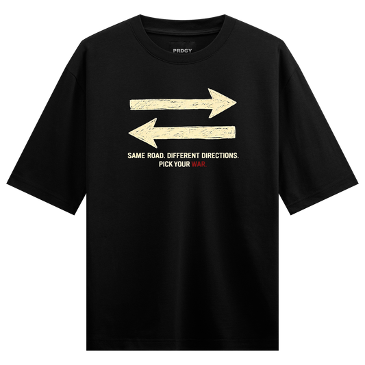 PRDGY Pick Your War Oversized T-shirt