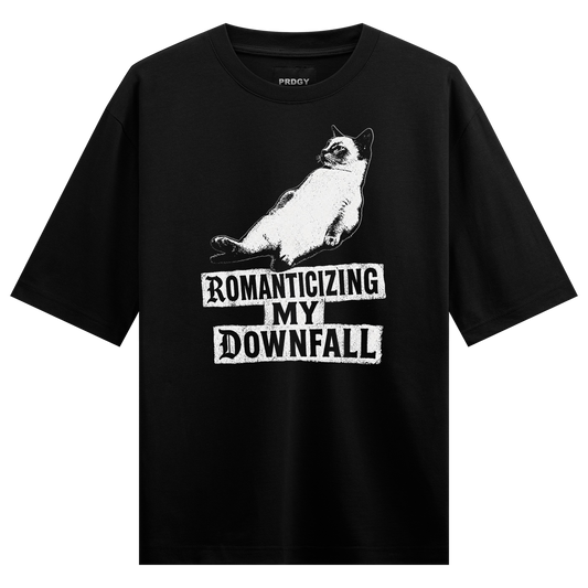 PRDGY Romanticizing Downfall Oversized T-shirt
