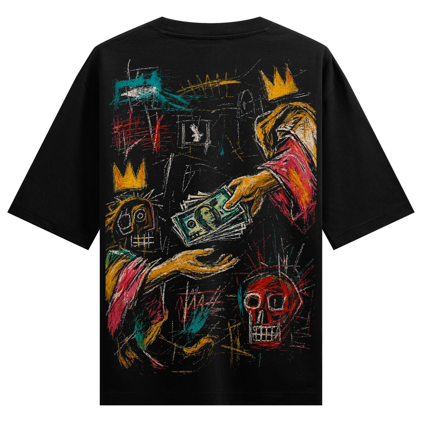 PRDGY Royalty Chaos Oversized T-shirt