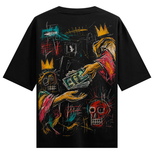 PRDGY Royalty Chaos Oversized T-shirt