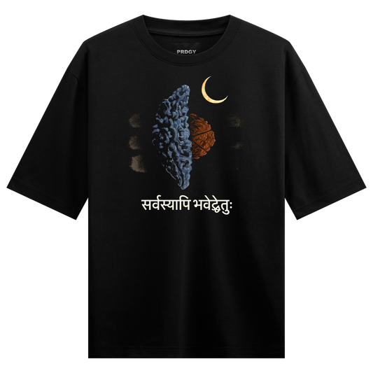 PRDGY Rudraksha Oversized T-shirt