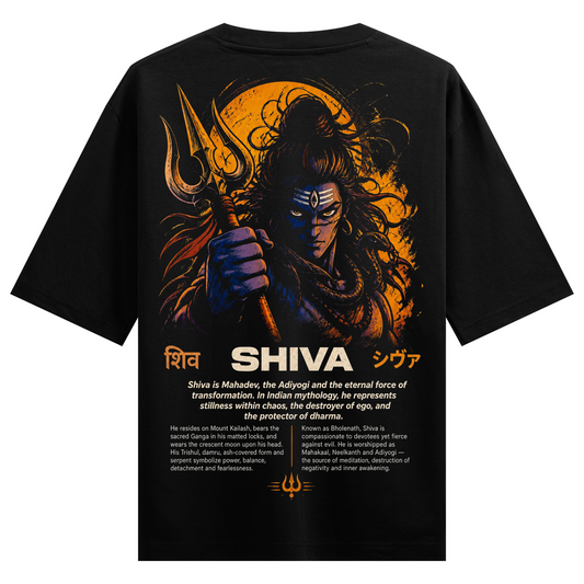 PRDGY Shiva Chronicle Oversized T-Shirt