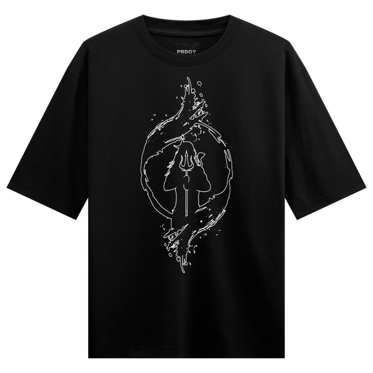 PRDGY Shiva's stance Oversized T-shirt