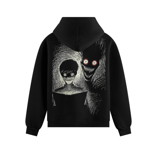 PRDGY Sinister Script Oversized Sweatshirt