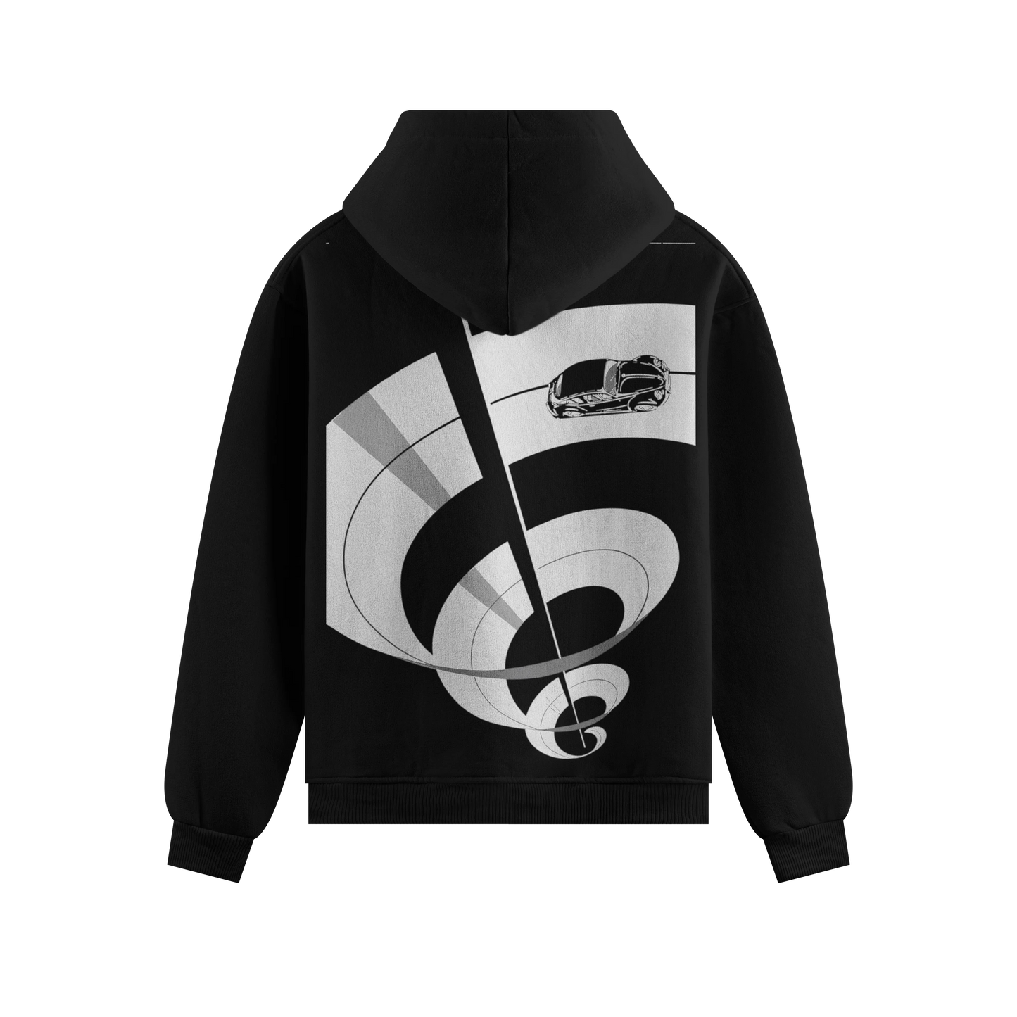 PRDGY Spiral Drift Oversized Sweatshirt
