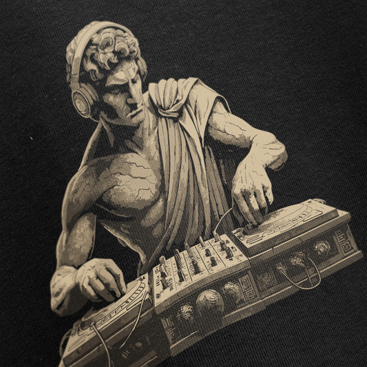 PRDGY Statue of Sound Oversized T-Shirt