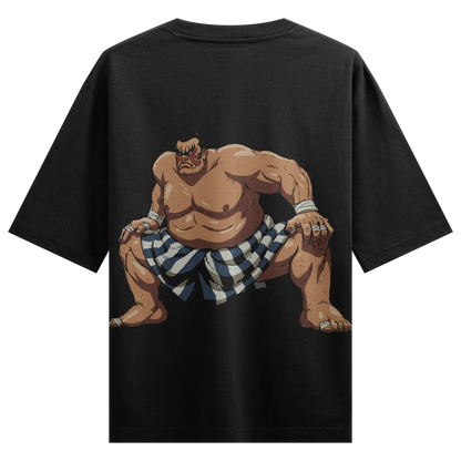 PRDGY Sumo Pehelwan Oversized T-Shirt