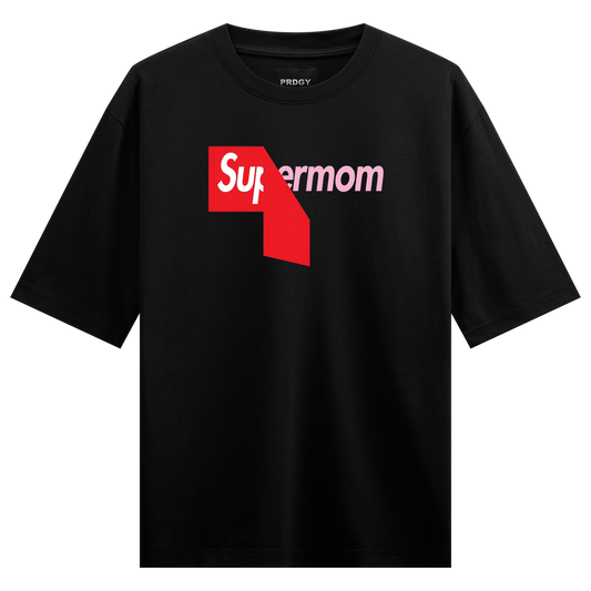 PRDGY Super Mom Oversized T-Shirt
