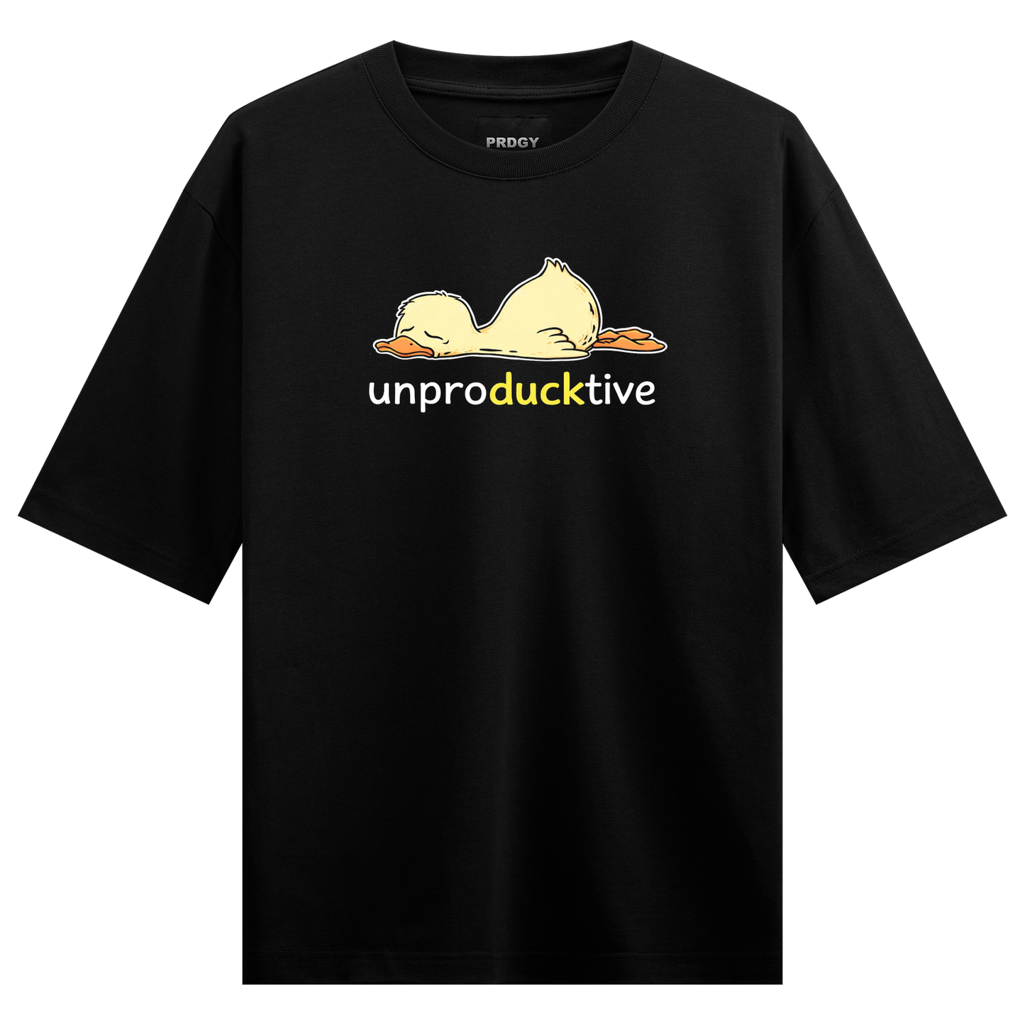 PRDGY Unproductive Ducks Oversized T-shirt