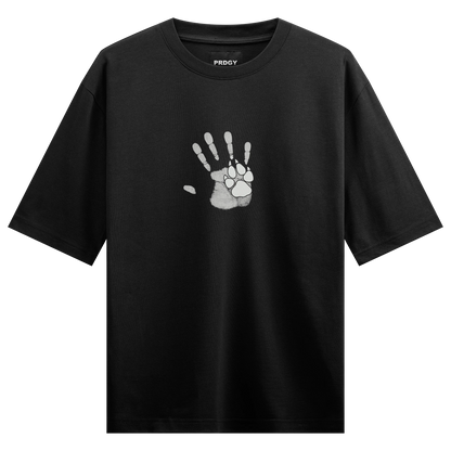 PRDGY Zindagi K Sath Bhi, Bad Bhi -BOTH SIDE PRINT -Oversized T-Shirt