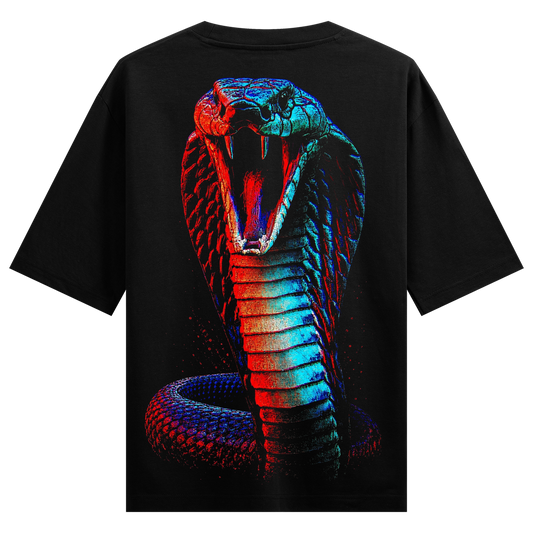 PRDGY Vibrant Cobra Oversized T-shirt
