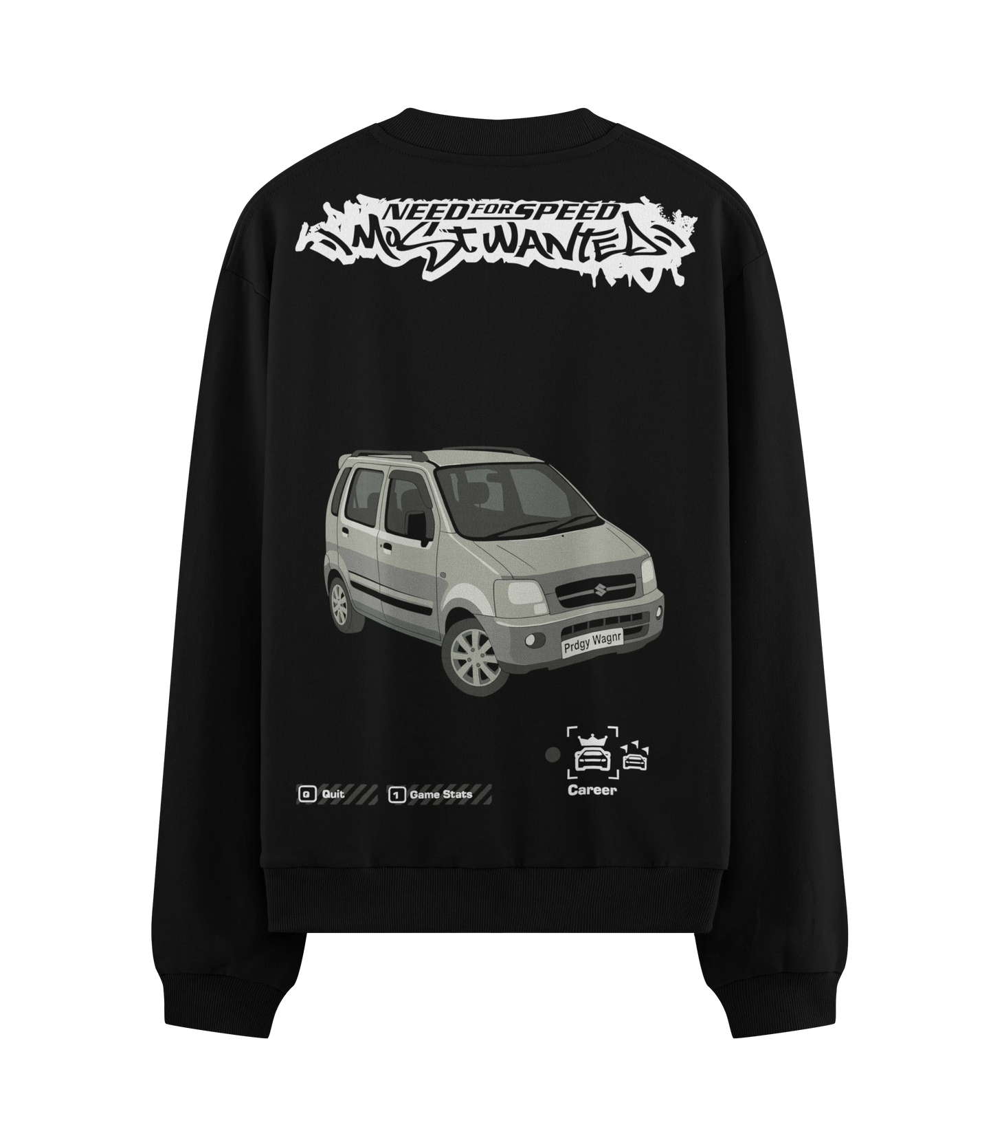 PRDGY Wanted Oversized Hoodie