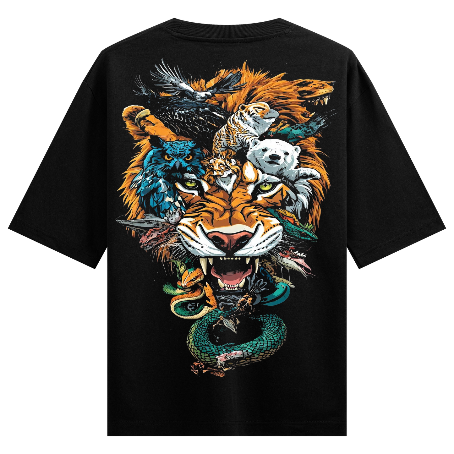 PRDGY jungle ki baaten oversized t shirt
