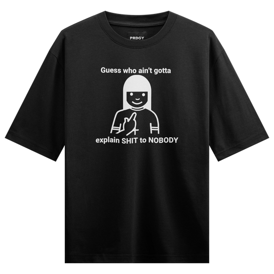 PRDGY ki Jankari Oversized T-Shirt