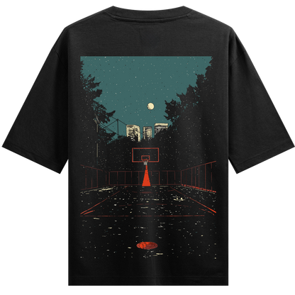 Prdgy Baller's Home Back Oversized T-Shirt